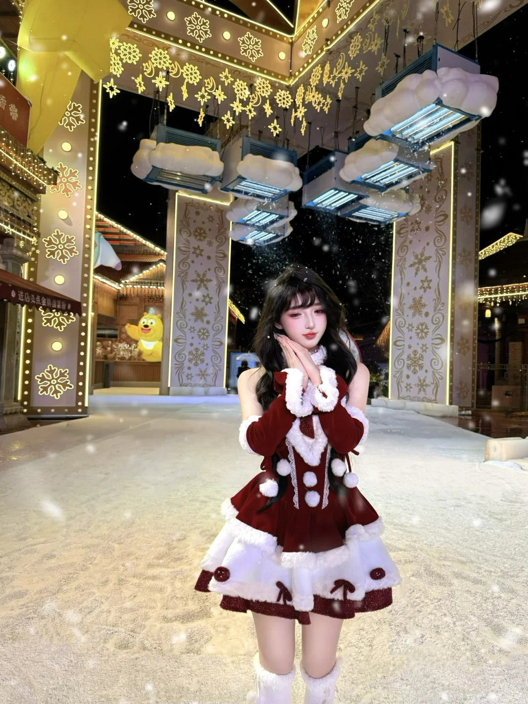 南宁！新的！飘雪小镇！！！❄️