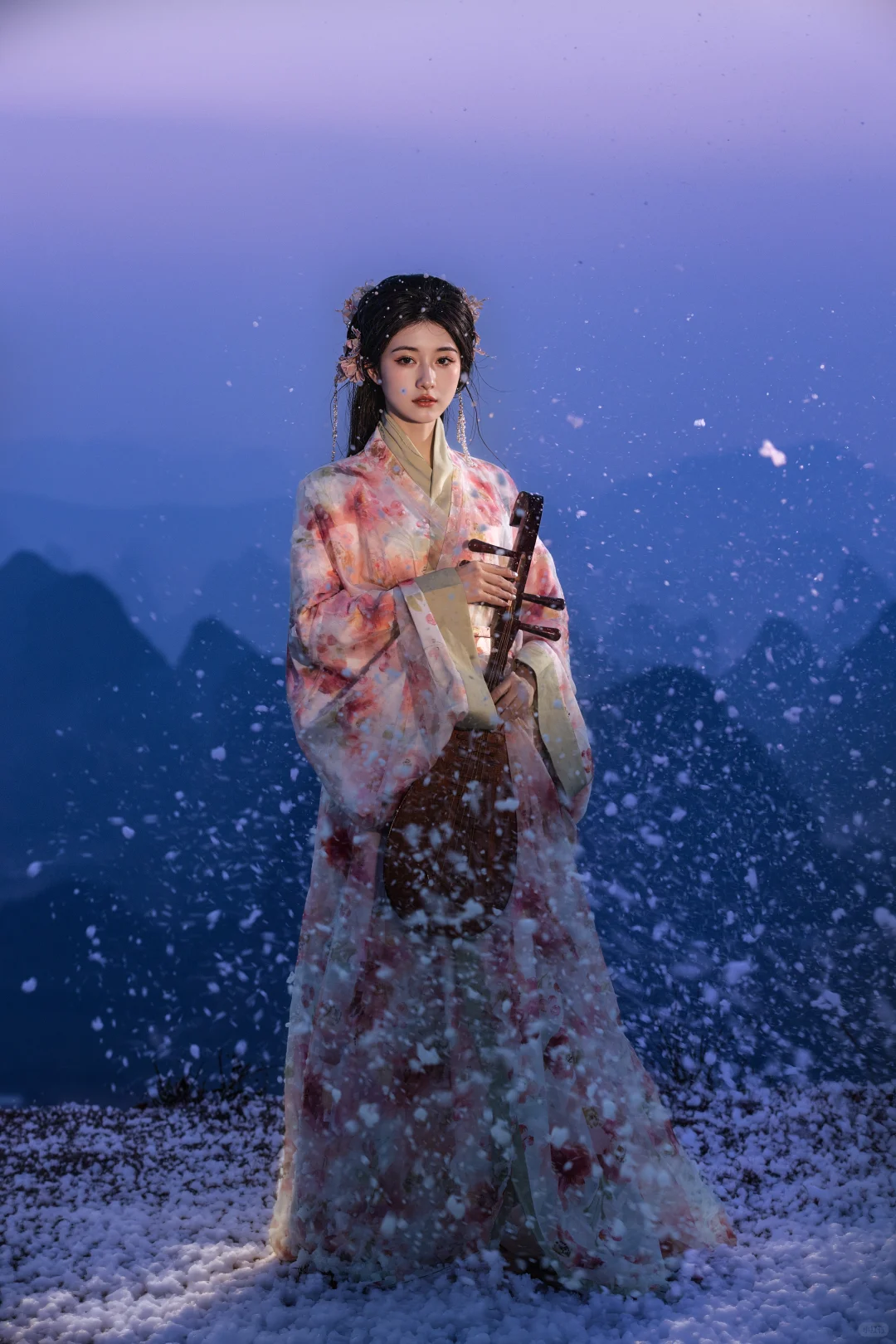 谁能想到！我在柳州拍到了雪景千里江山图！