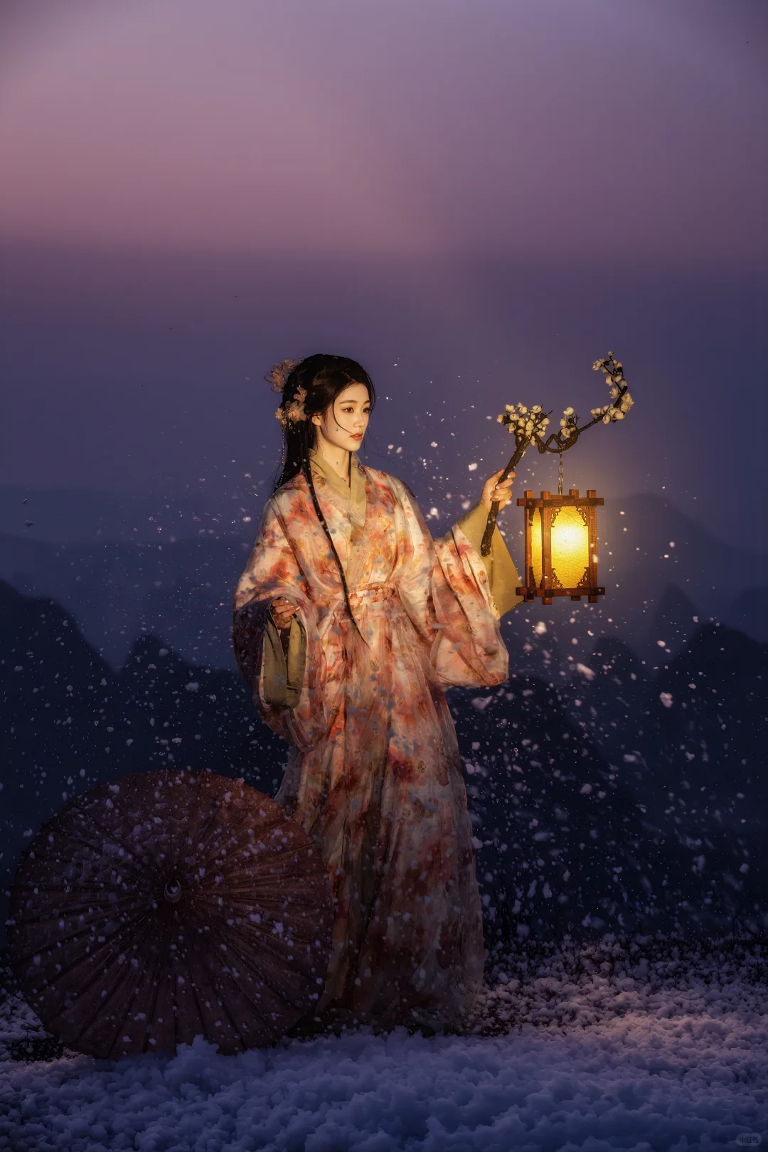 谁能想到！我在柳州拍到了雪景千里江山图！