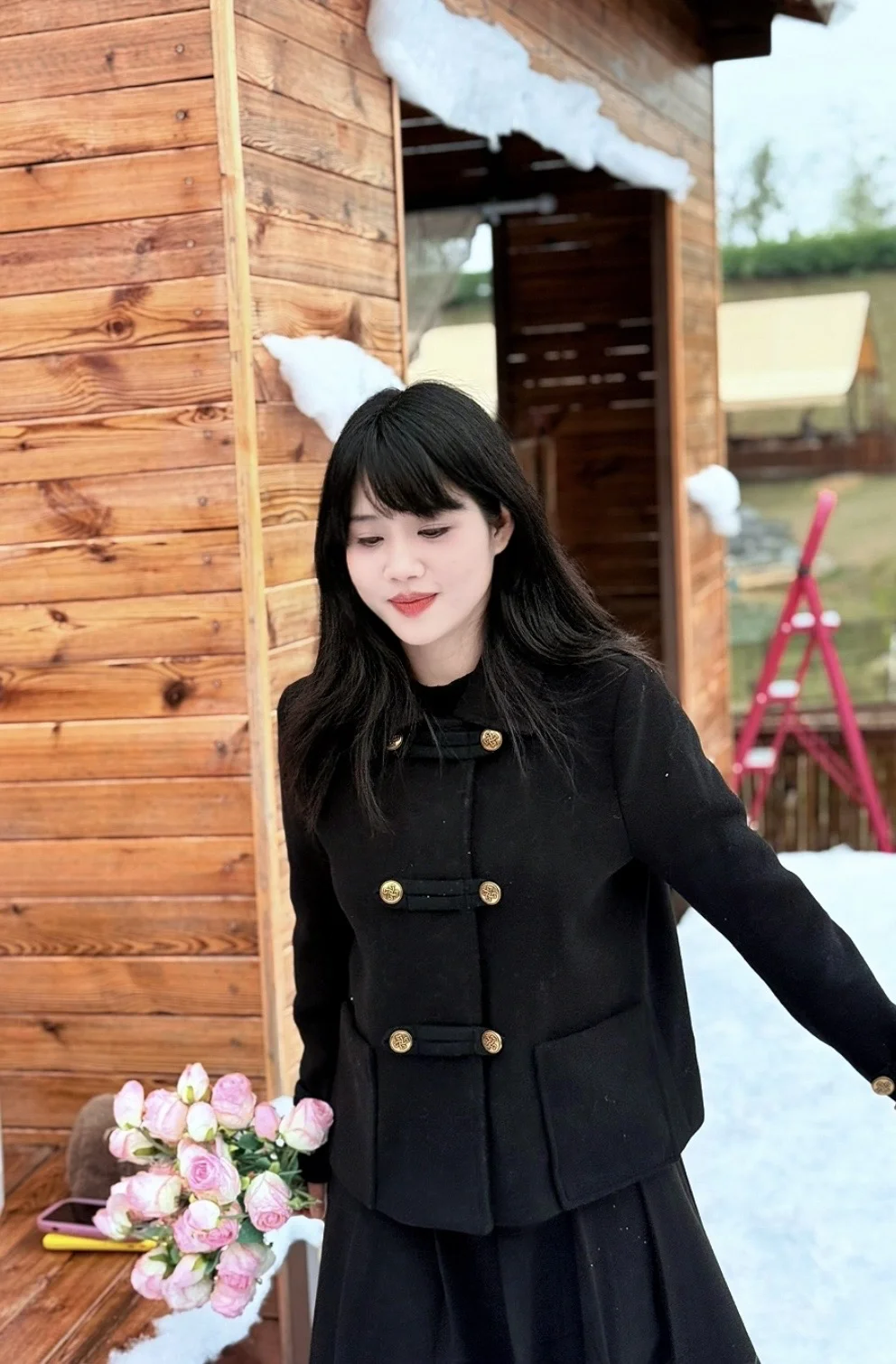 在柳州的一组预制圣诞照片