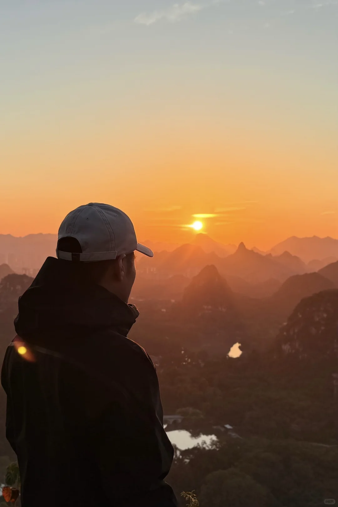 柳州市区爬山看日出就来这