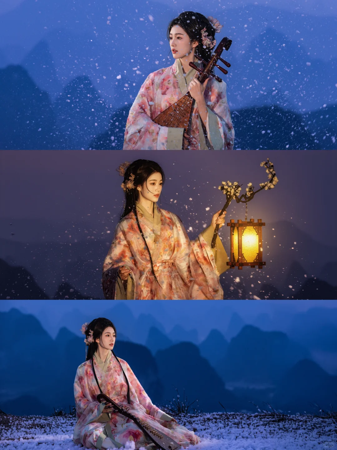 谁能想到！我在柳州拍到了雪景千里江山图！