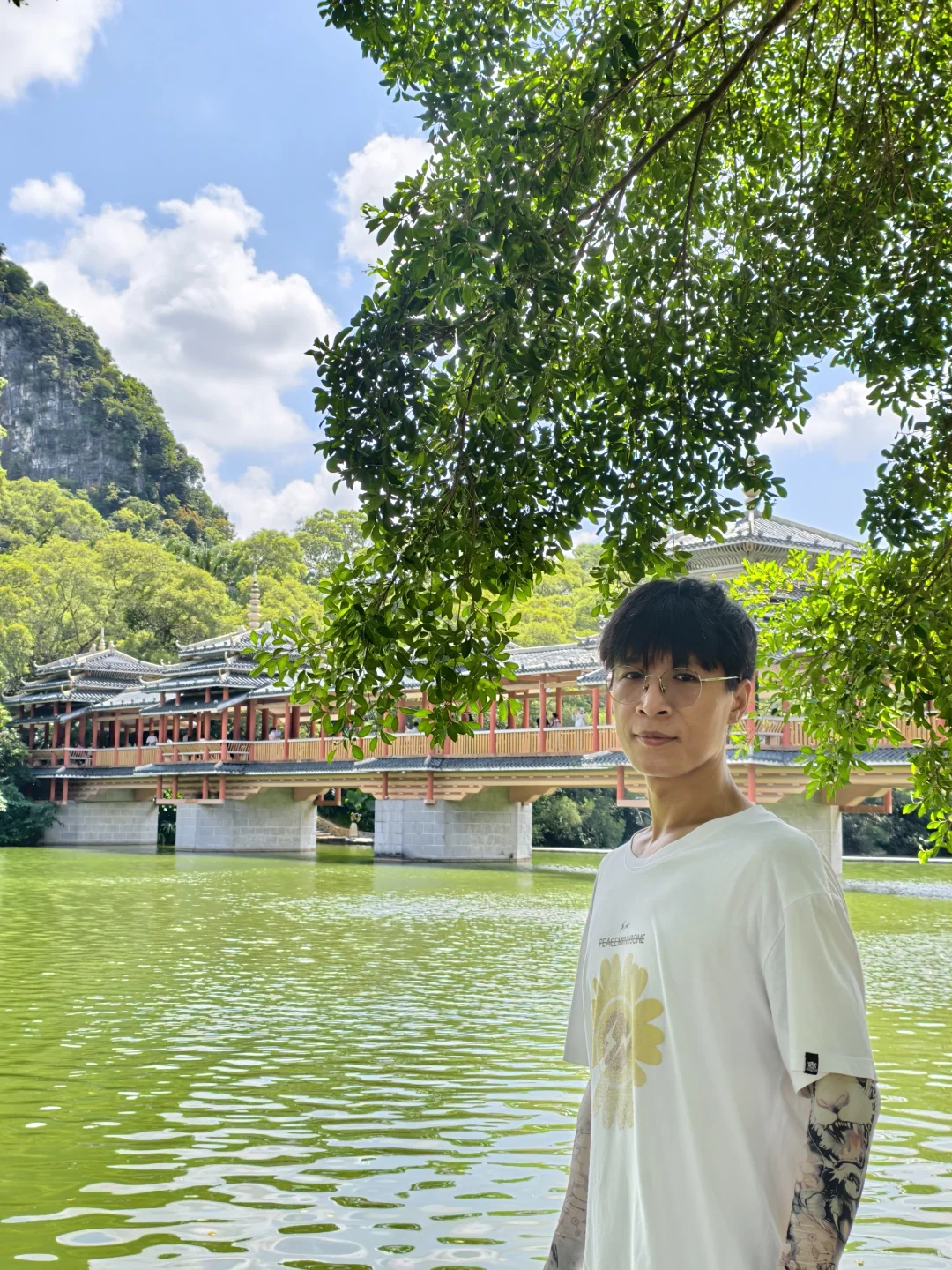 带娃逛龙潭公园🫠😯🥹