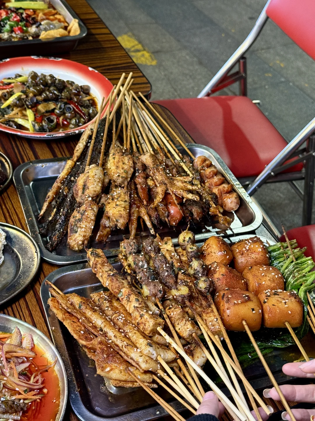 南宁的物价！！还有1.5r的烧烤？？！！