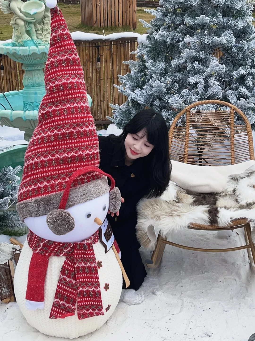 在柳州的一组预制圣诞照片