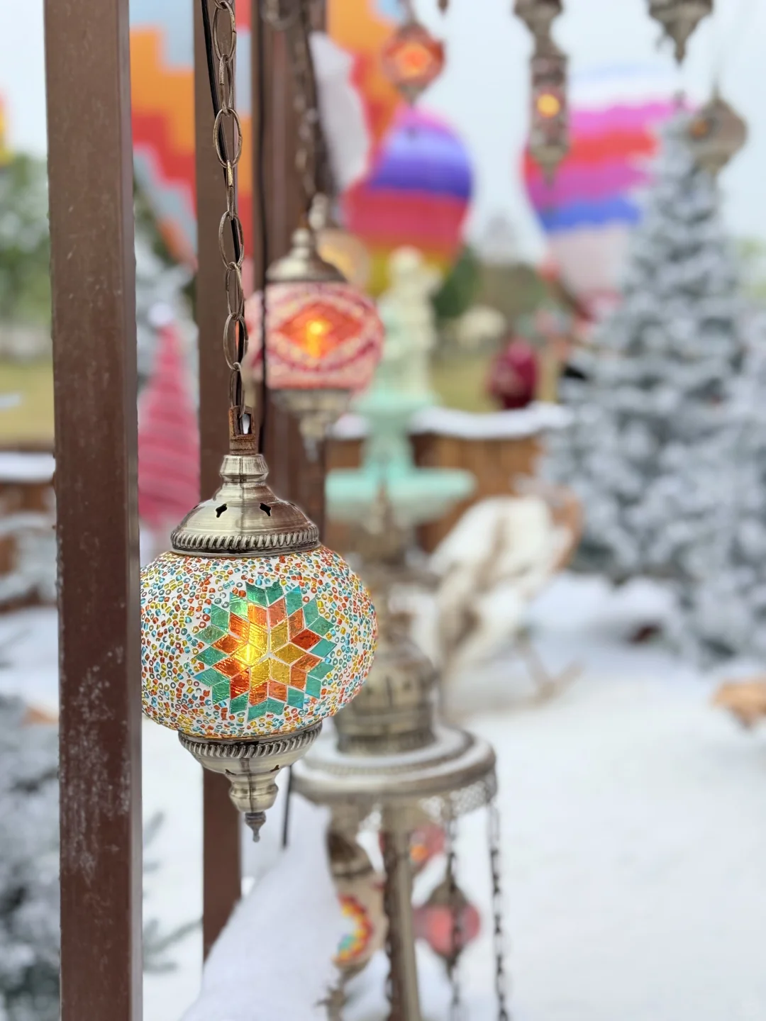 在柳州的一组预制圣诞照片