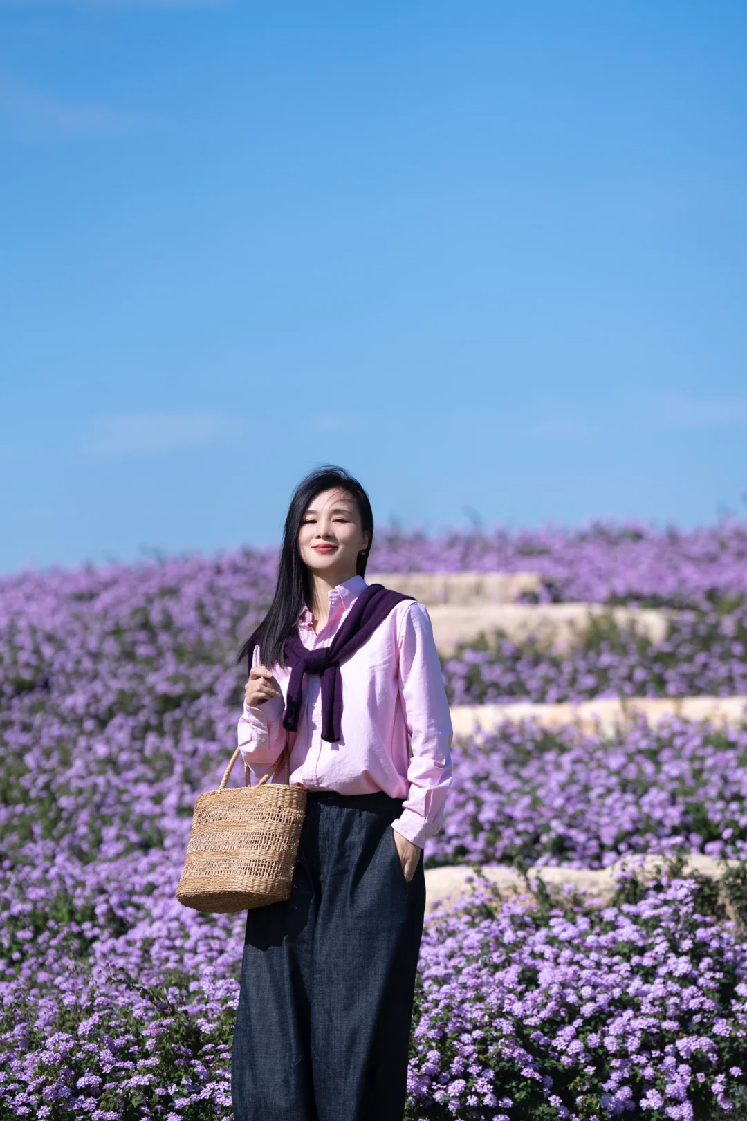 在南方，我闯入了莫奈的冬日花园💜紫色浪漫