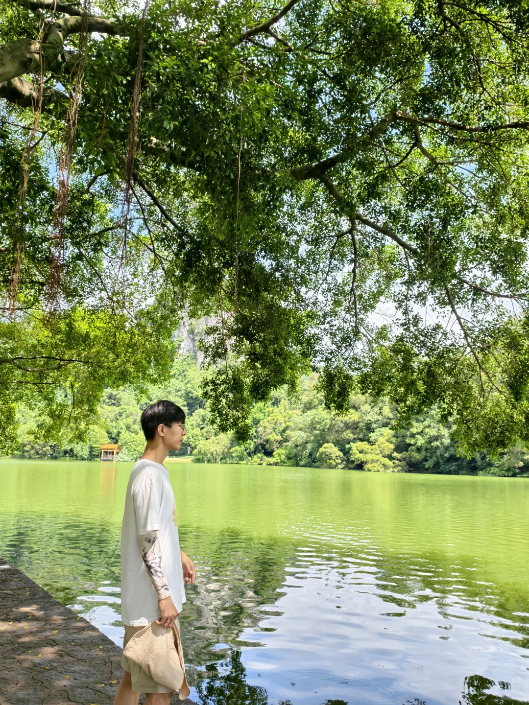 带娃逛龙潭公园🫠😯🥹