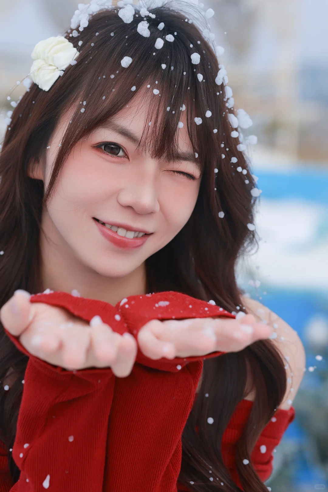 快来抄作业了～柳州雪🌨️景场地