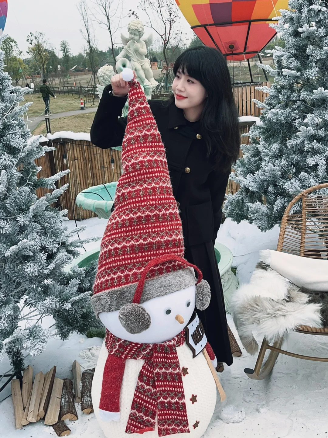 在柳州的一组预制圣诞照片