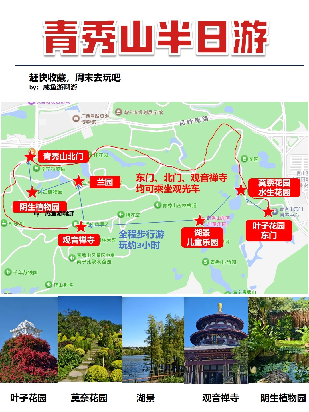 青秀山 | 南宁旅游第一站，详细游玩攻略