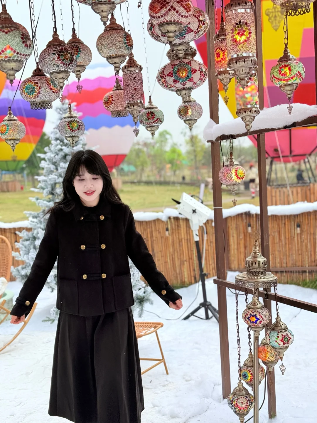 在柳州的一组预制圣诞照片