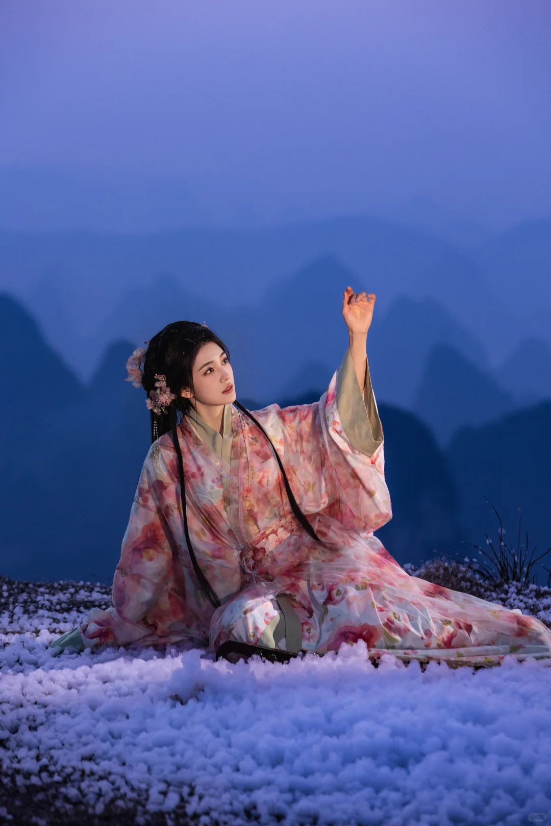 谁能想到！我在柳州拍到了雪景千里江山图！