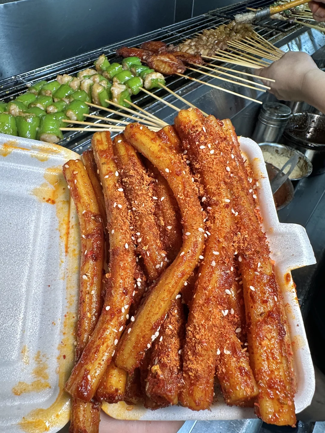 感谢何老师🥹🥹逛完橘子洲直奔的好好吃！！