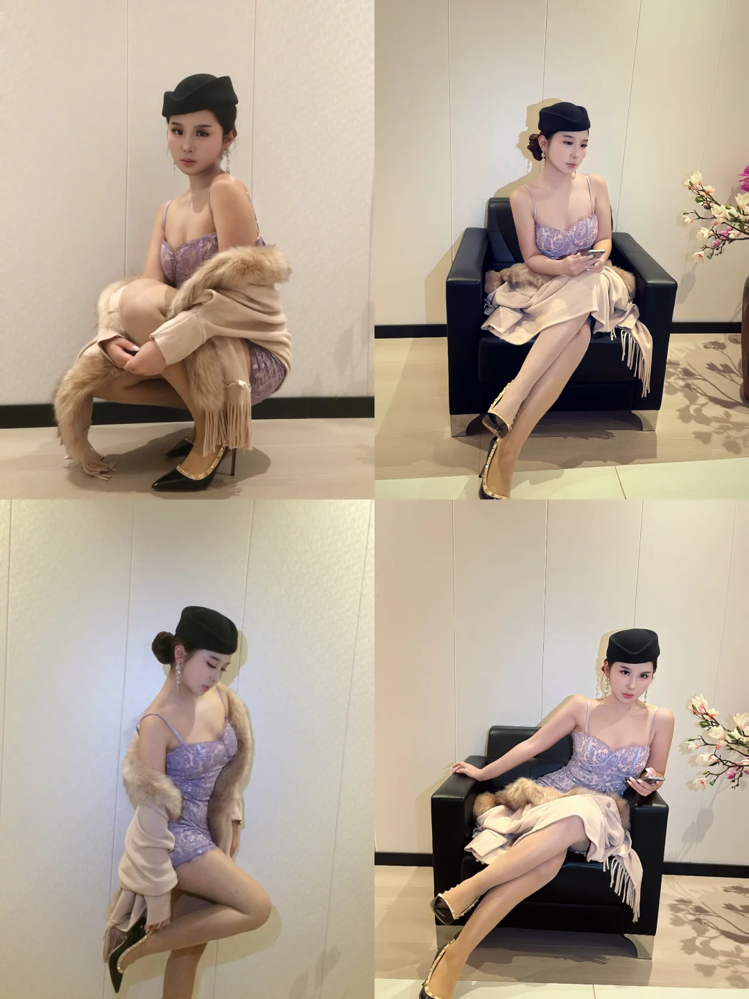 常德陪拍/妹妹说紫色很有韵味💜