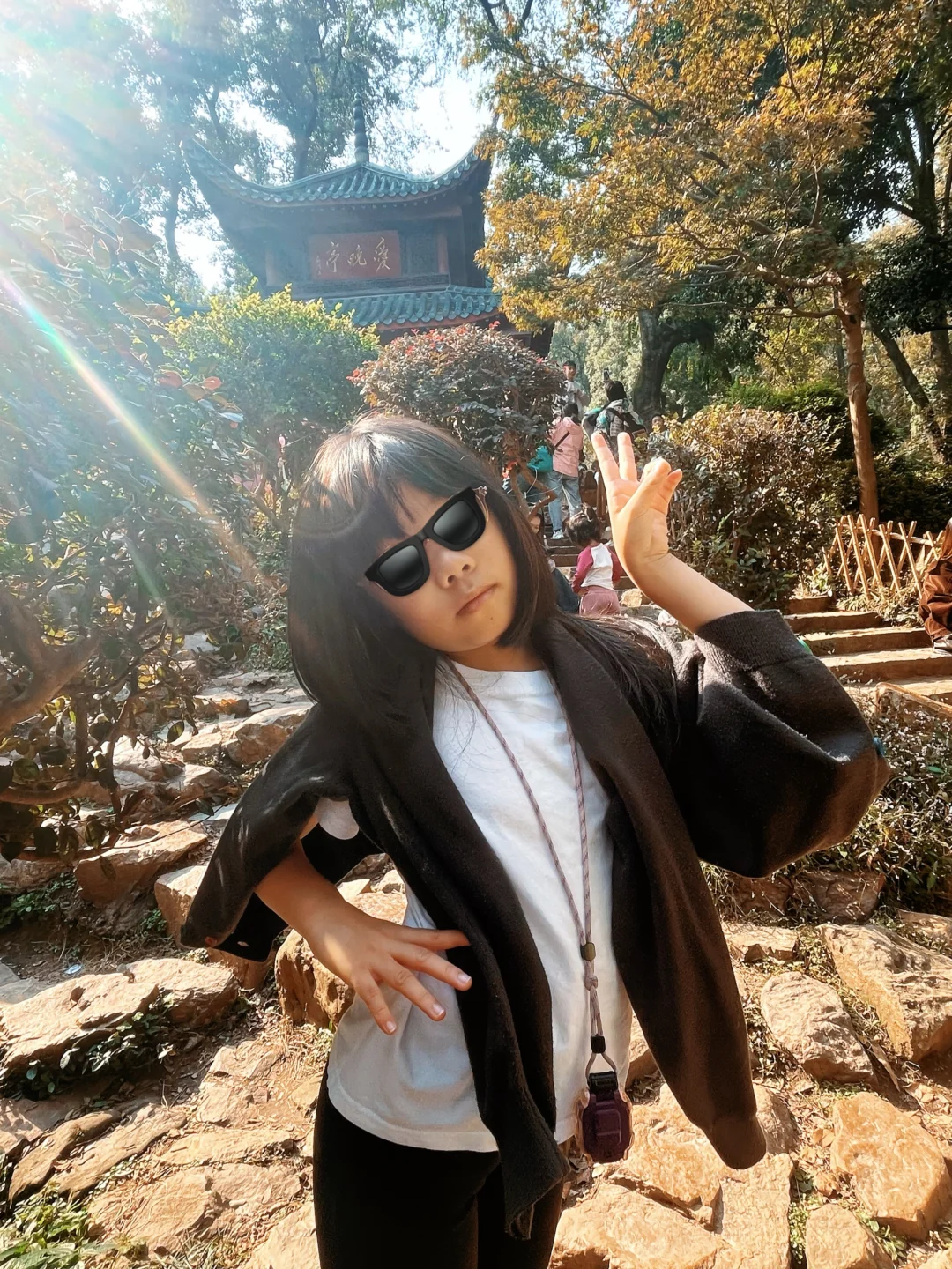 秋假第二天，橘子洲、岳麓山