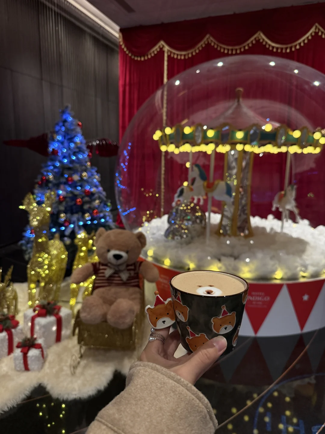 长沙*）巨新！！绝美的圣诞氛围下午茶🎄🦌🛷