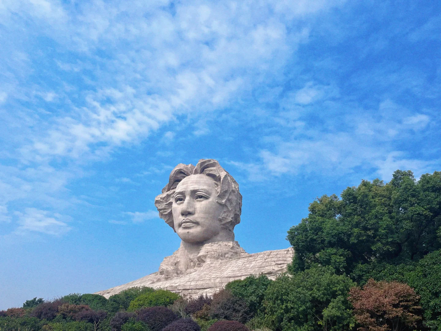 秋假第二天，橘子洲、岳麓山