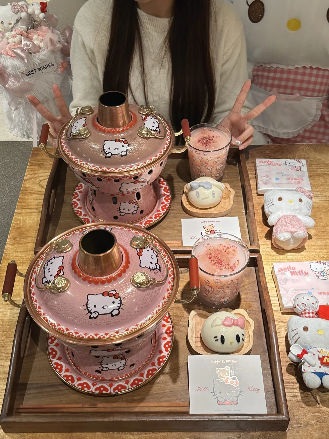 长沙的！！长沙的！！Hellokitty 主题限定🎀