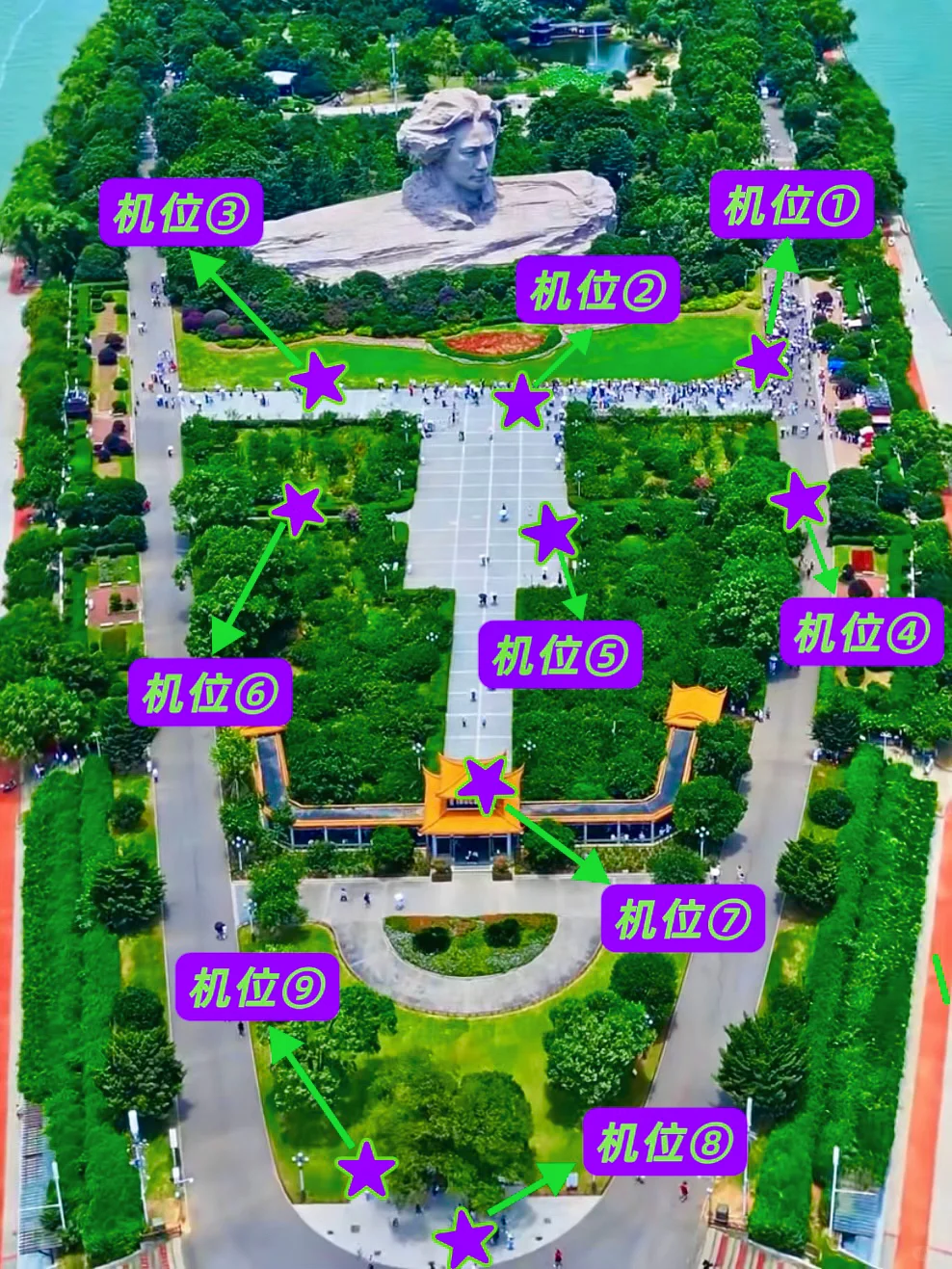 橘子洲头拍照不踩雷！9大小众私藏机位分享