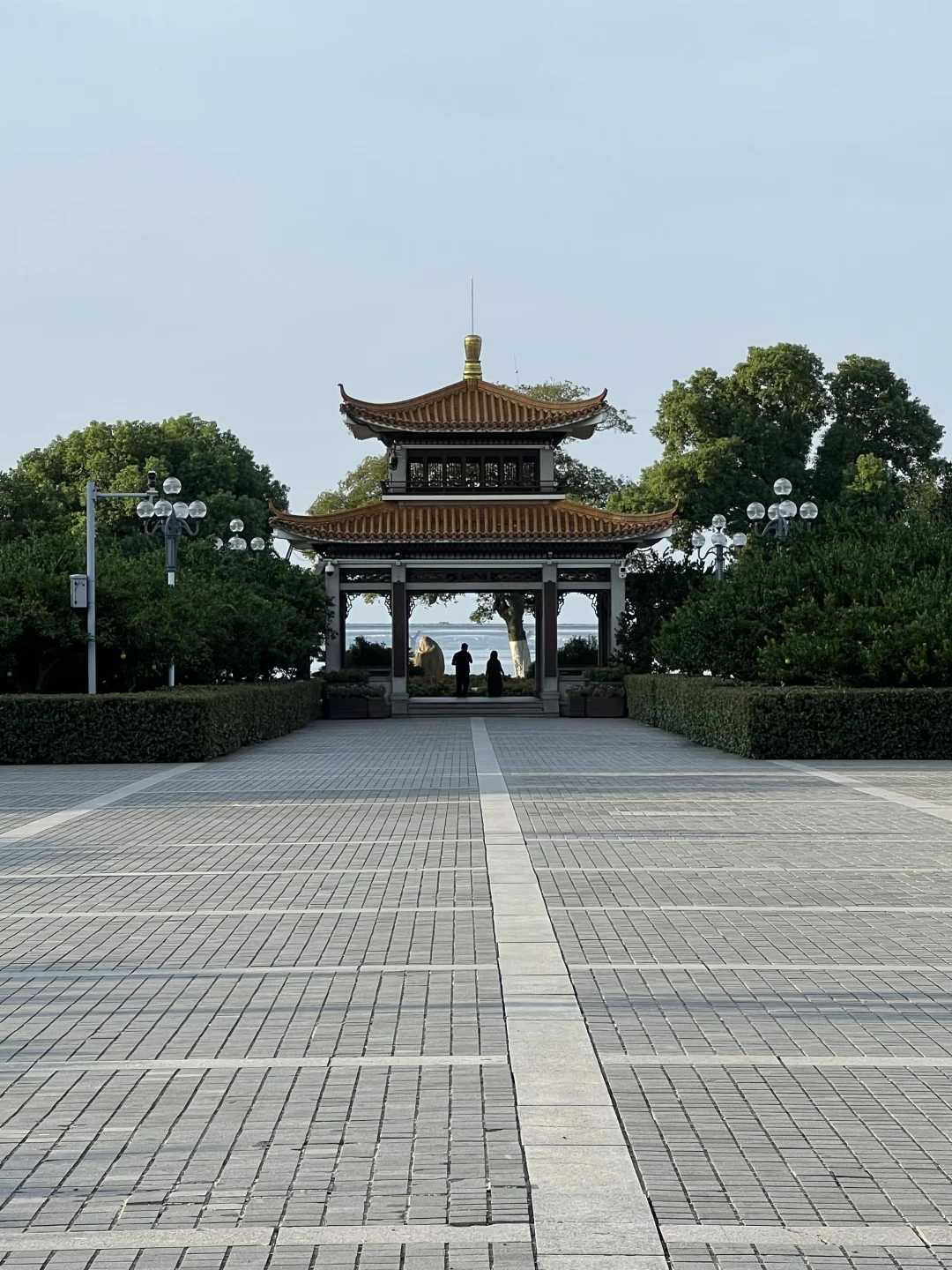 湘江边橘子洲伟人像