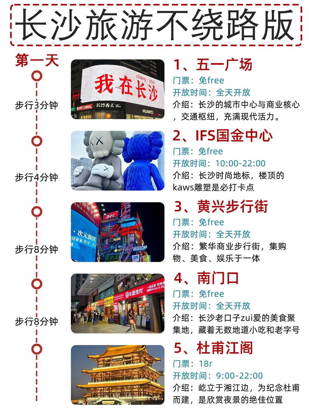 本J人对自己手写的长沙旅游攻略甚是满意🥳