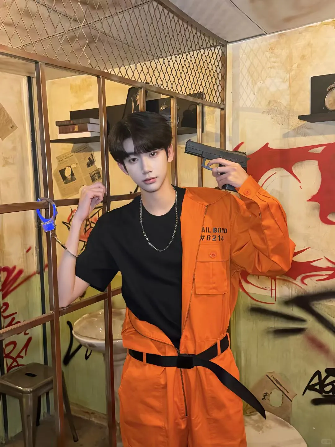 长沙陪拍📷男生纯狱风拍照姿势