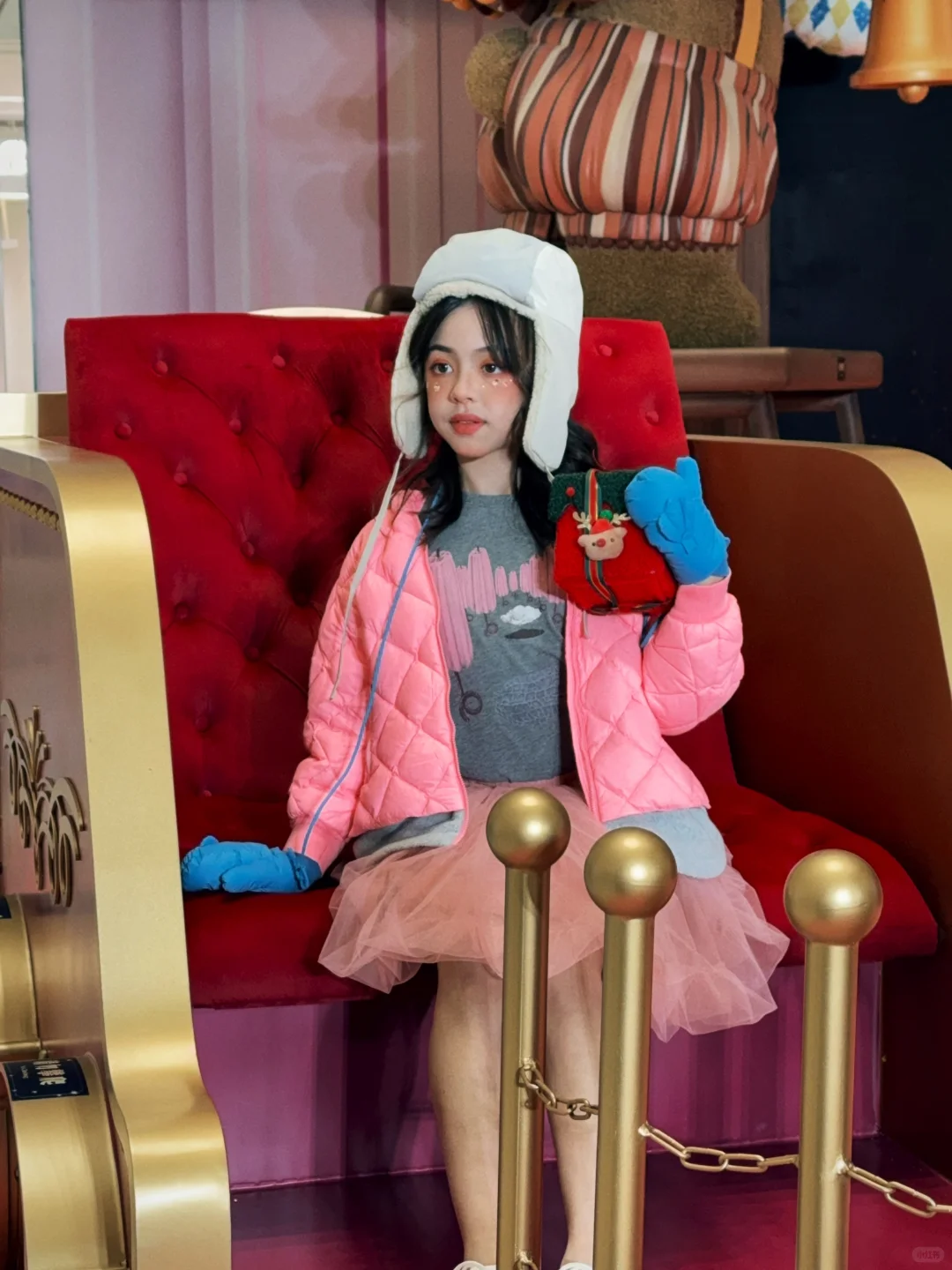 🎄被萌化了！长沙IFS惊现圣诞小熊王国