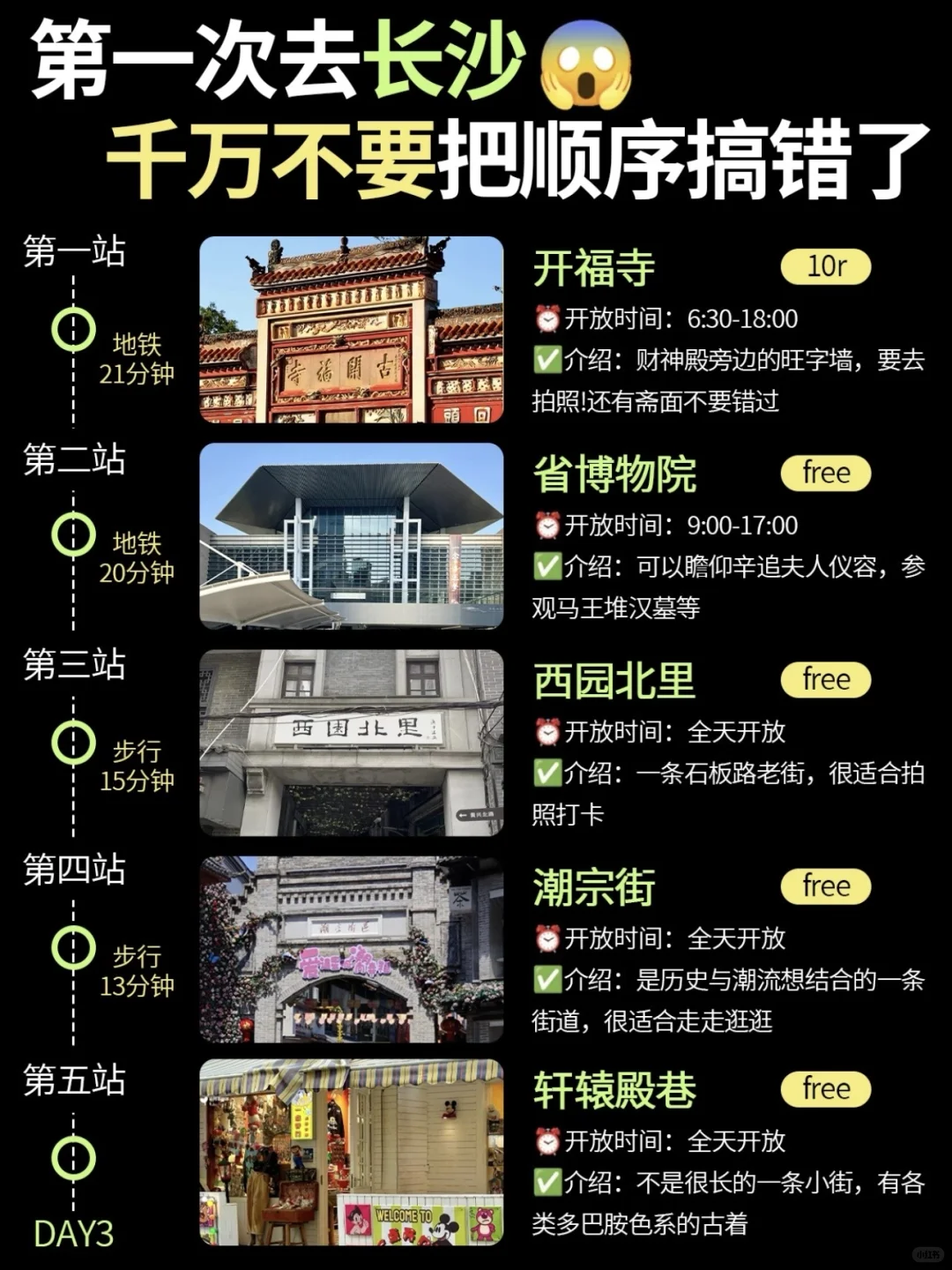 来长沙📍一篇攻略教你如何玩