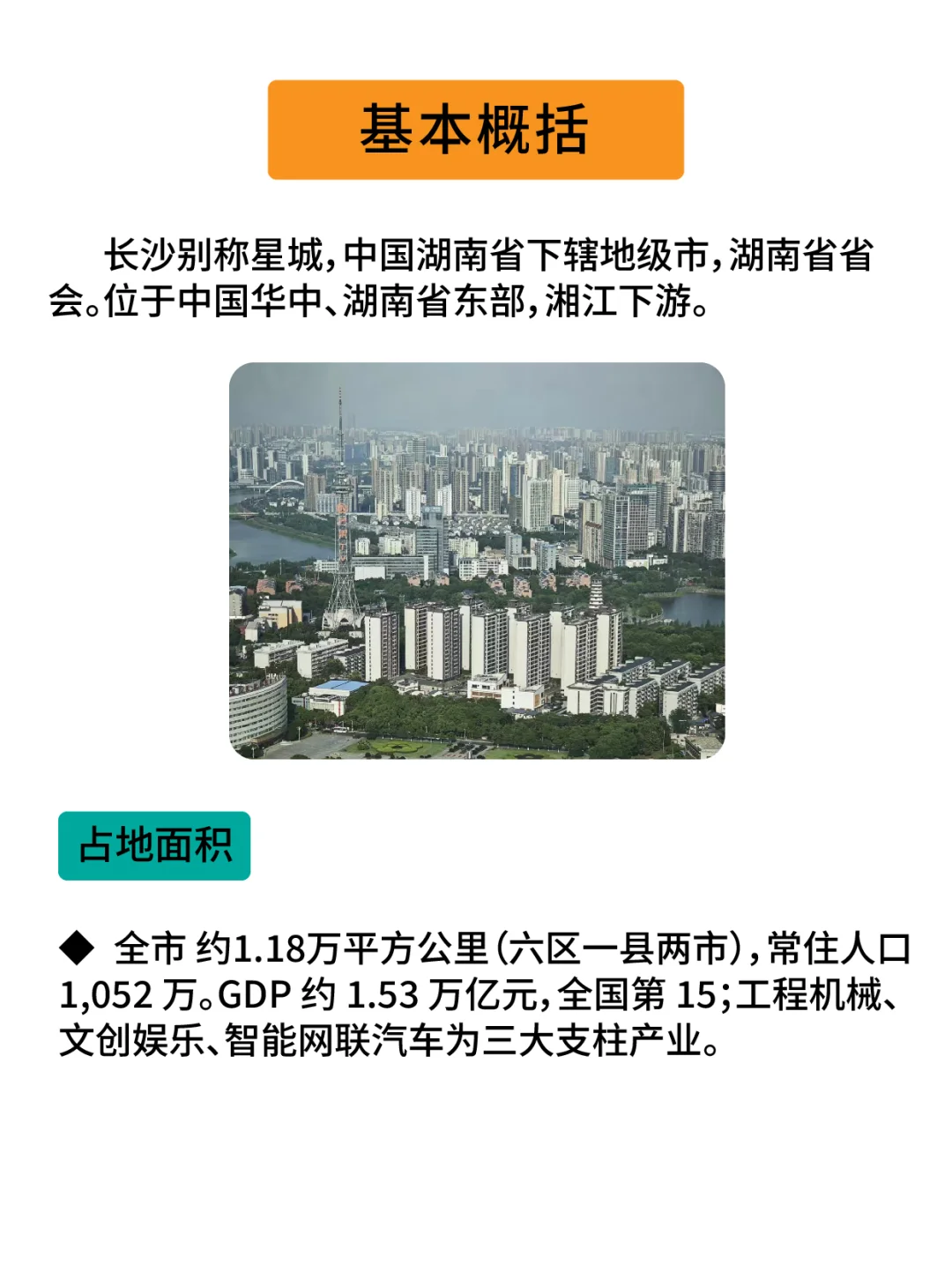 每周了解一个城市-长沙