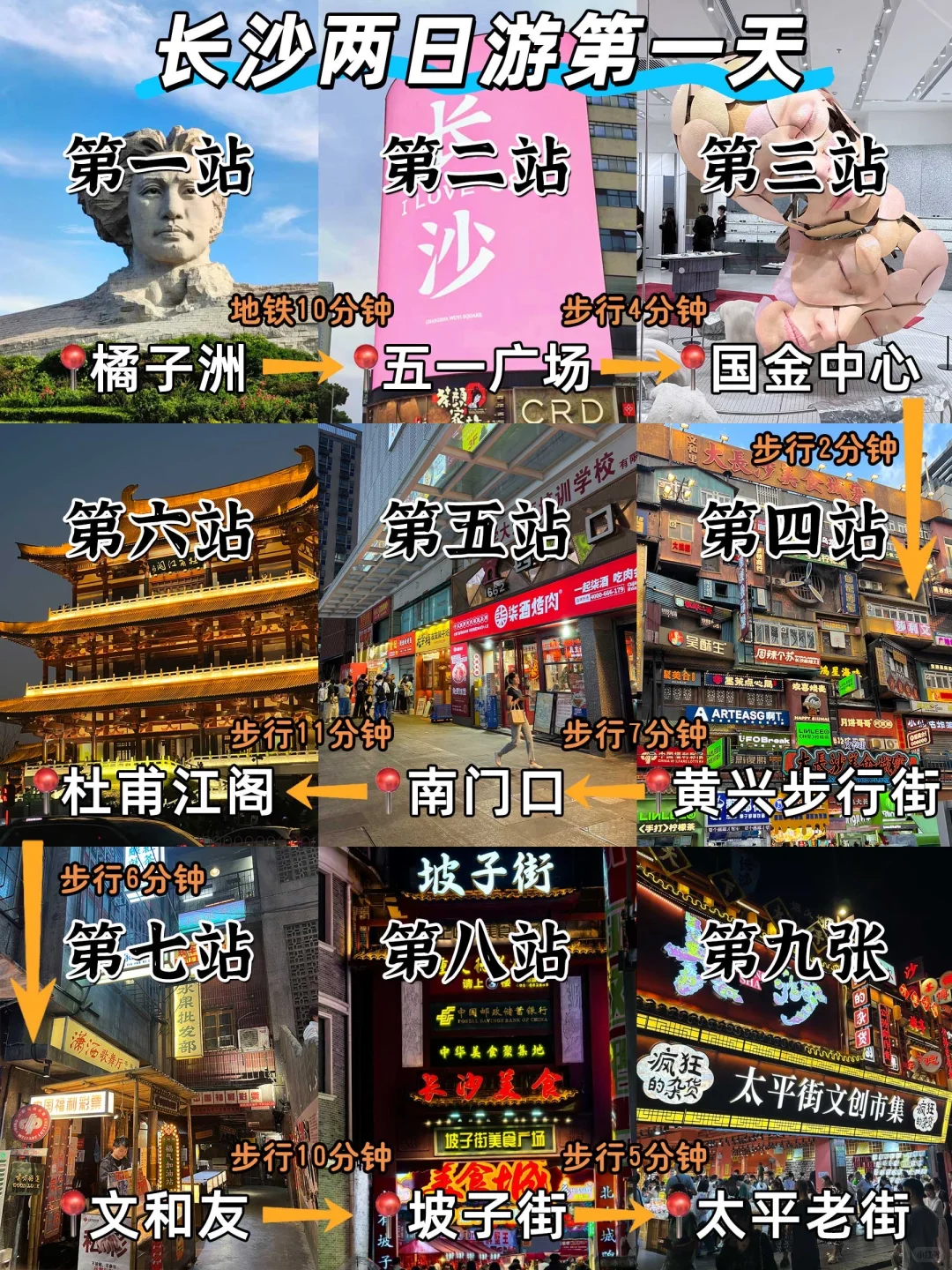 长沙📍两日游｜不绕路不费腿版保姆级攻略✅