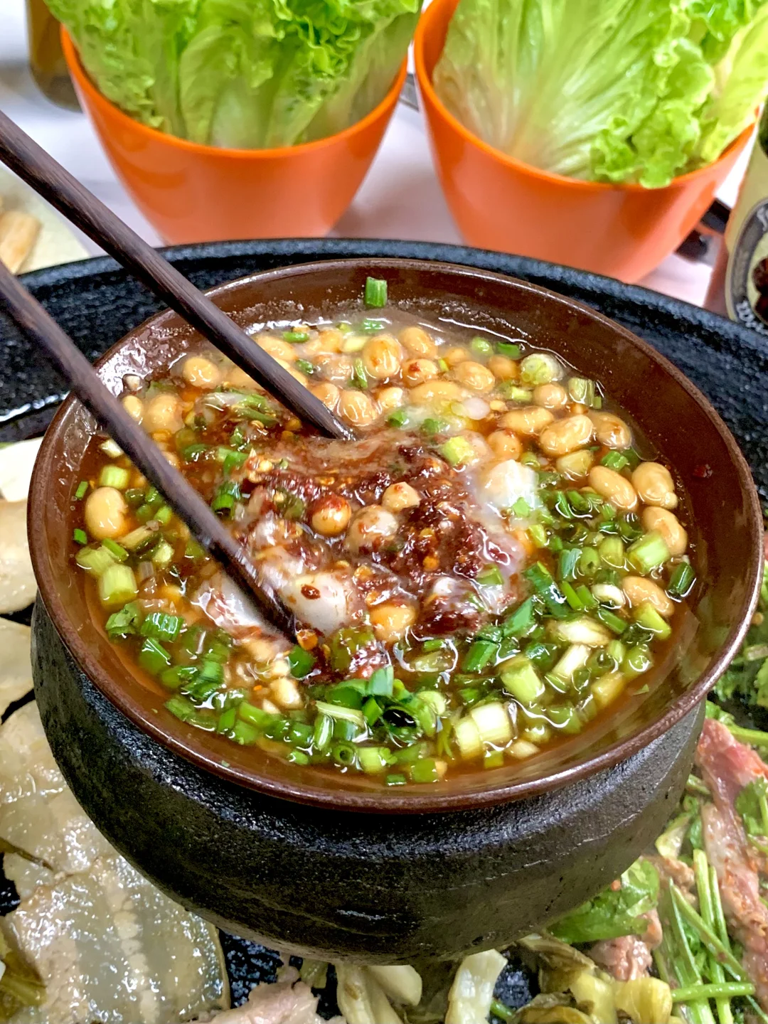 在常德终于吃到好吃的贵州烙锅啦！！