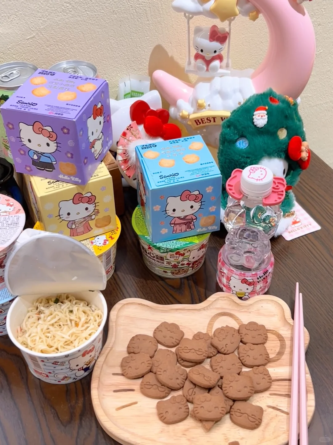 常德初雪❄️首家正版Kitty寿司屋萌化了！💖