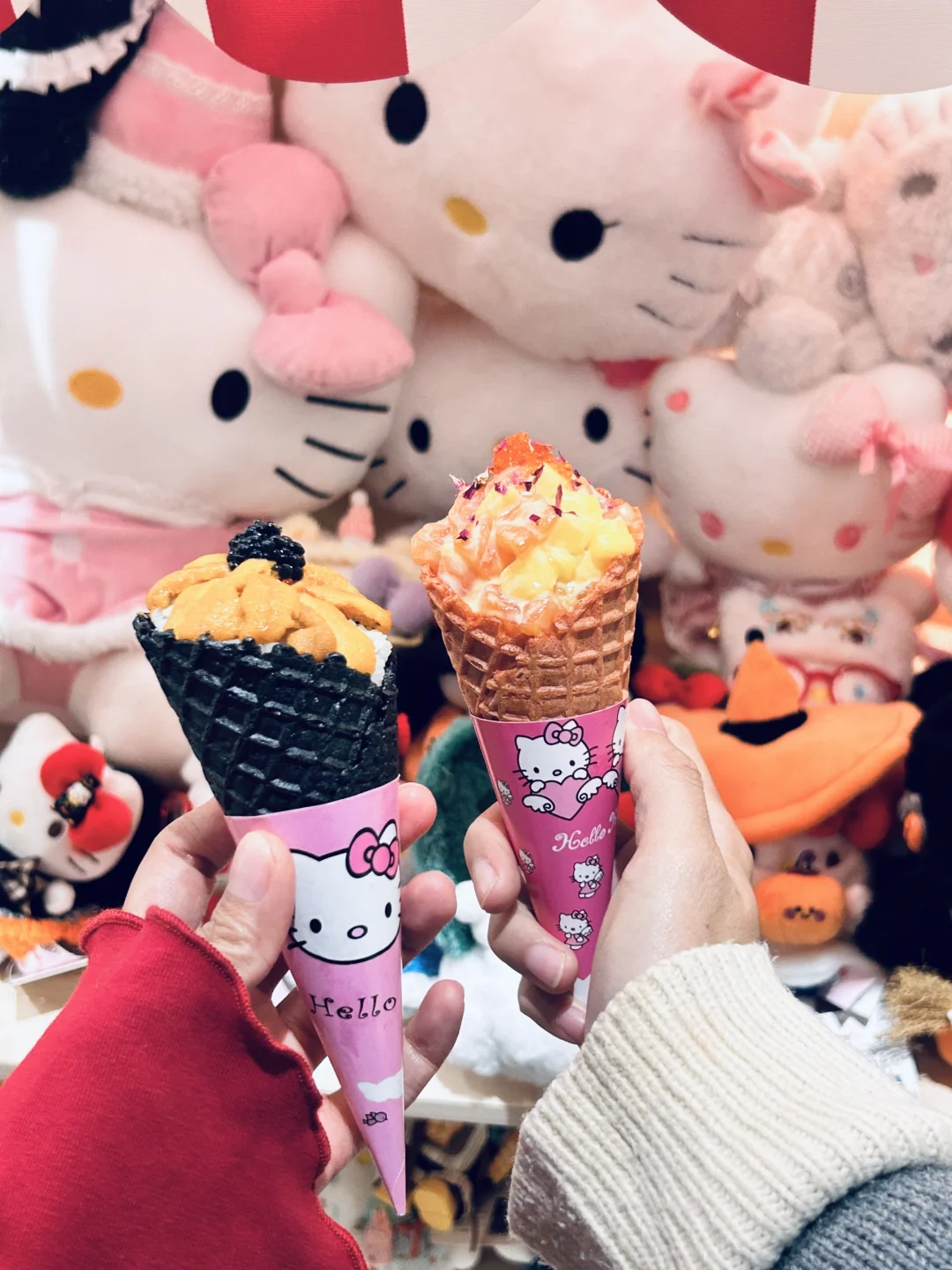 常德初雪❄️首家正版Kitty寿司屋萌化了！💖