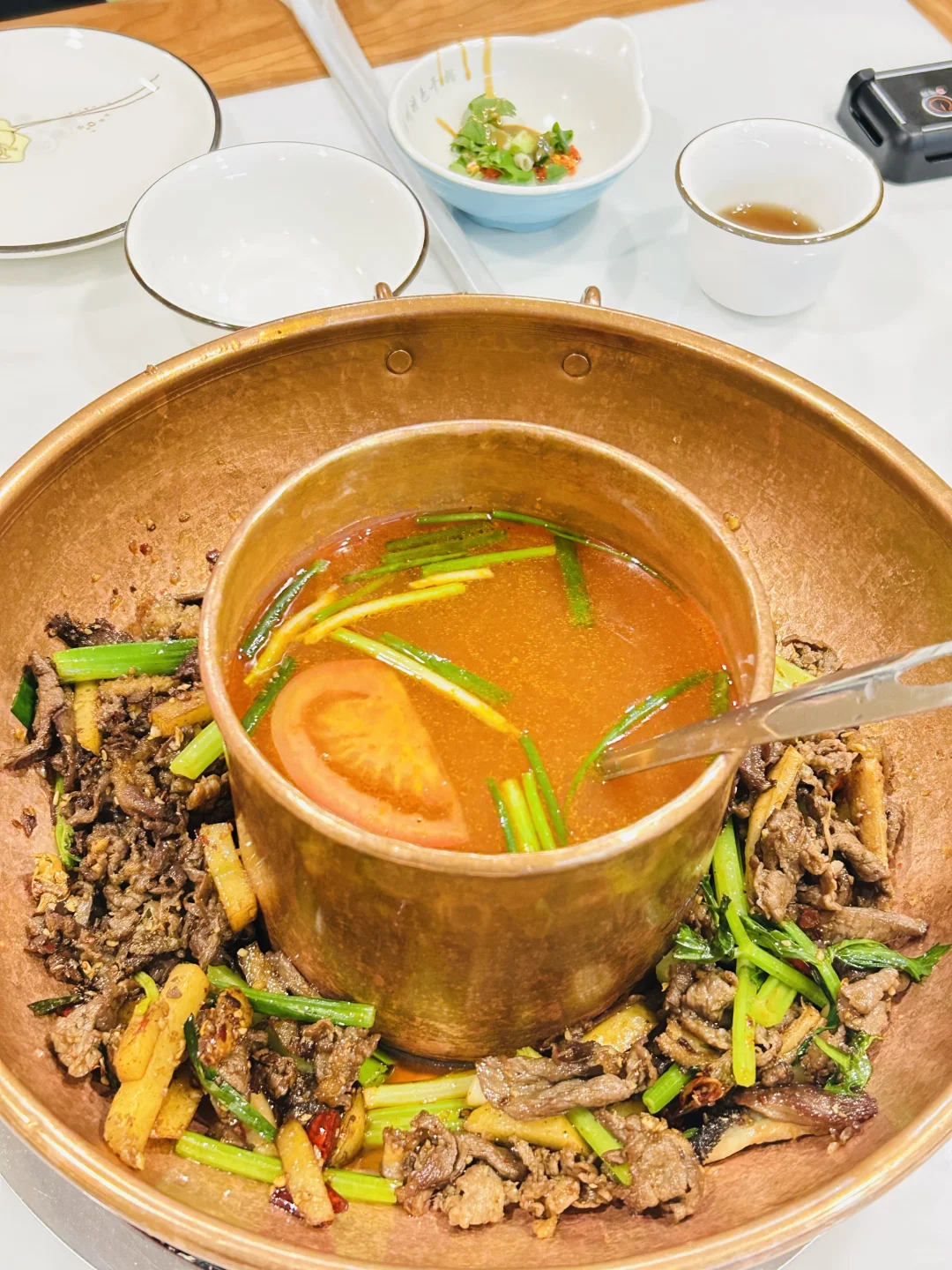 常德新开的！！！贵州铜锅牛肉！！！！