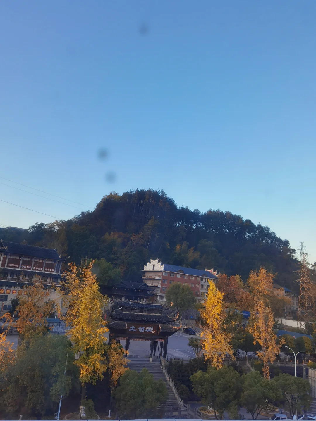 张家界天气实况☀️天门山11月26日·上午·晴