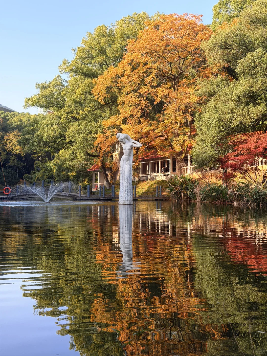 11.27实况！！我愿称之为长沙最美公园！！！！