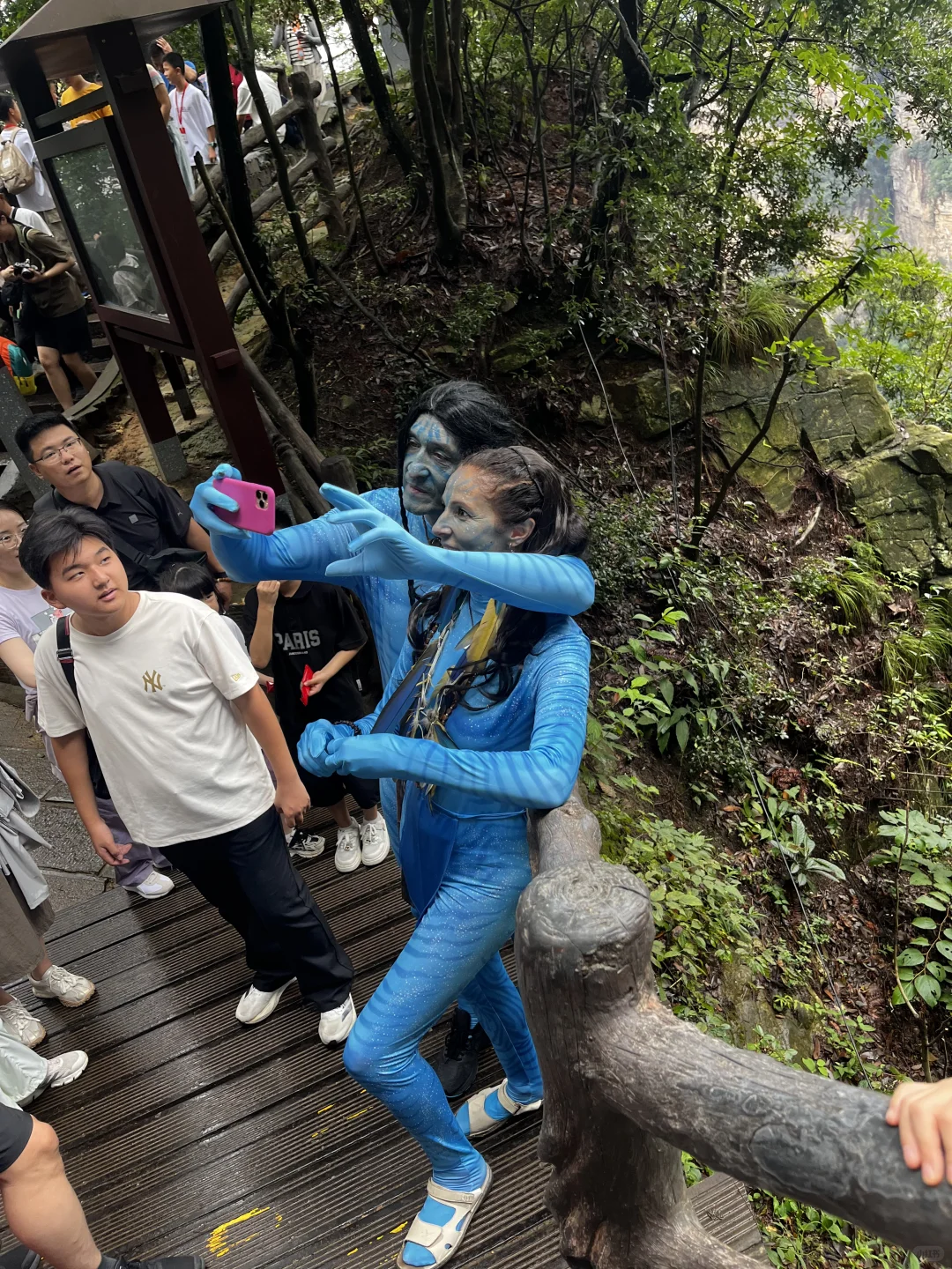 张家界现实版阿凡达