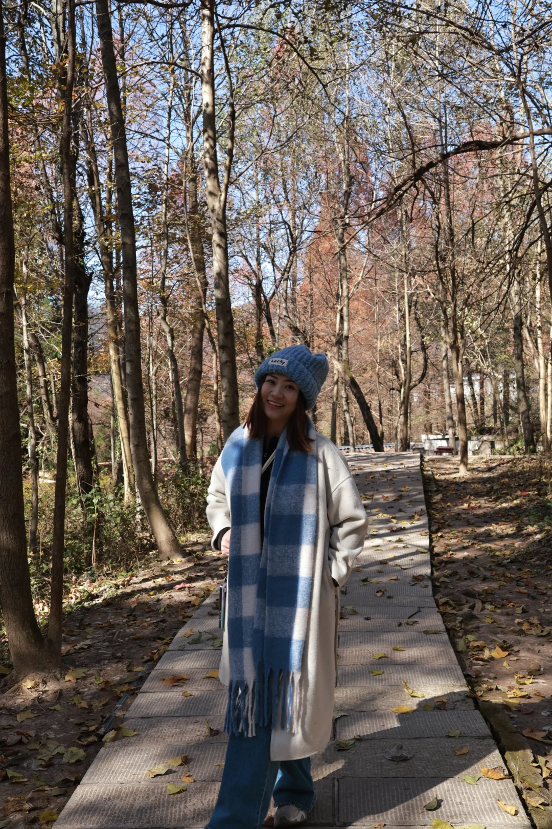 张家界森林公园游客照！是谁笑出了双下巴！