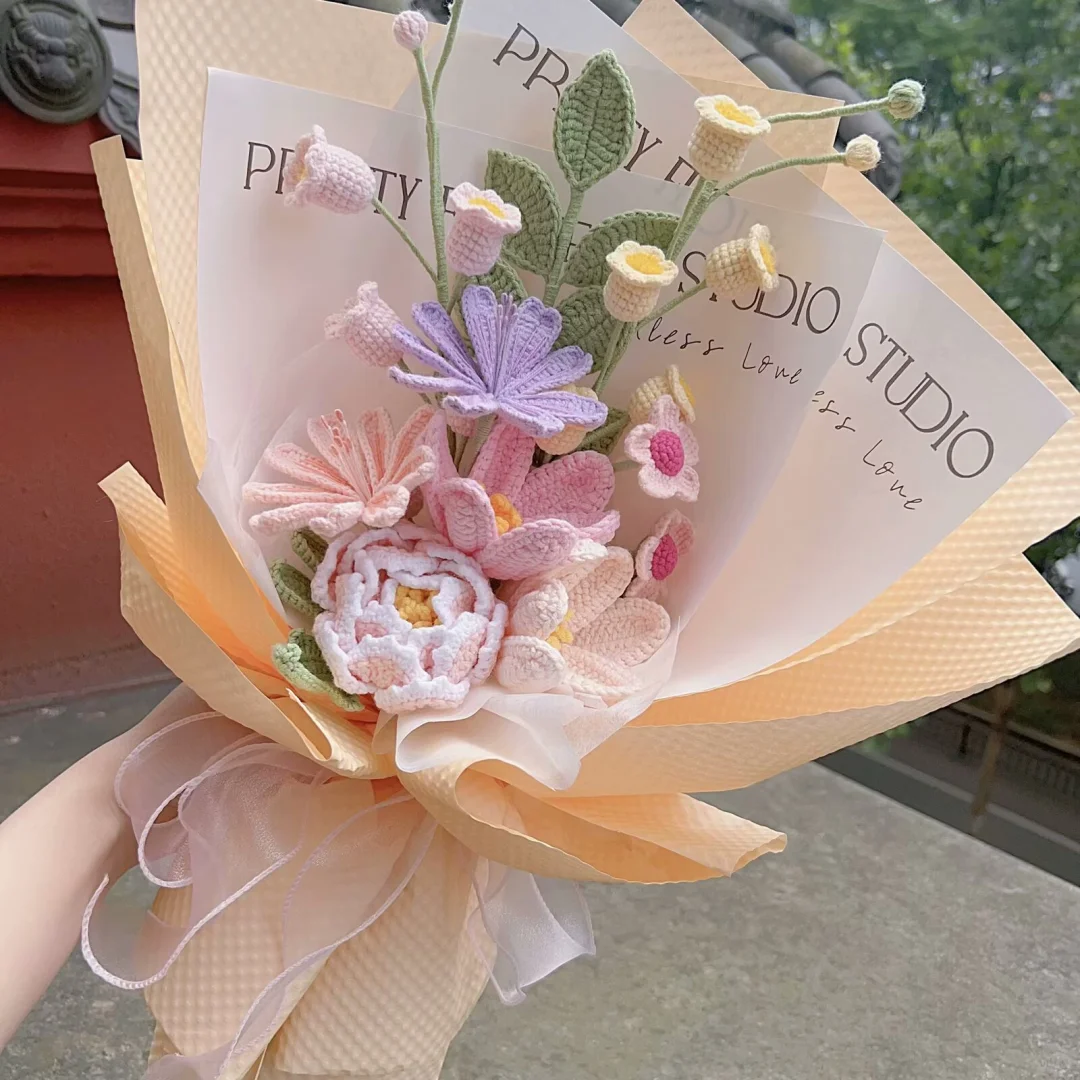 冬日毛线花倒是摸着温暖｜在张家界