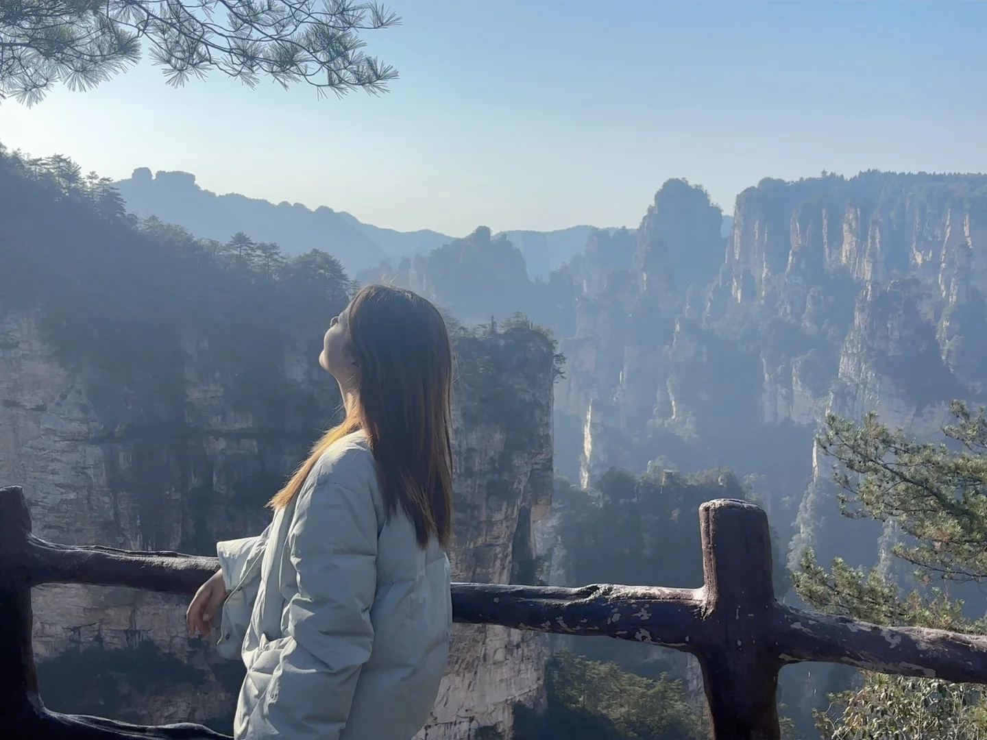 鹞子寨的风景也是美美哒小狗狗也是累累哒