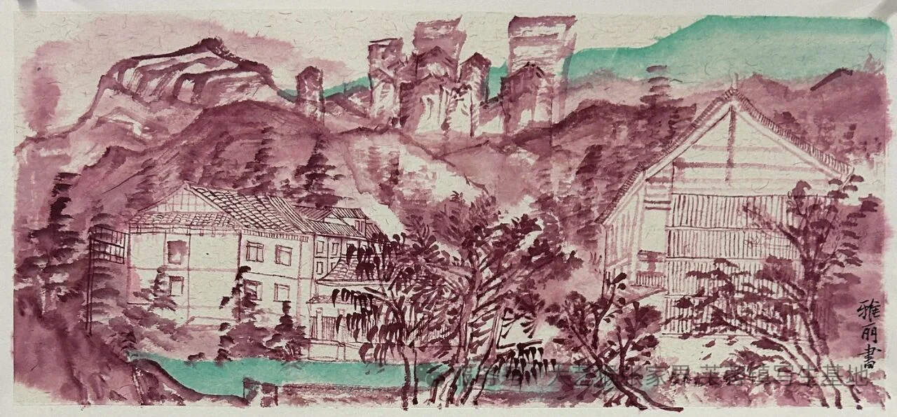 都说张家界适合国画写生？