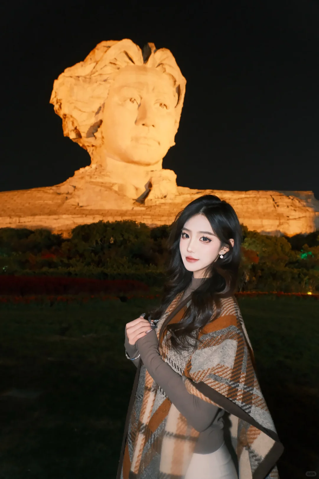 橘子洲最会拍照的富士女摄