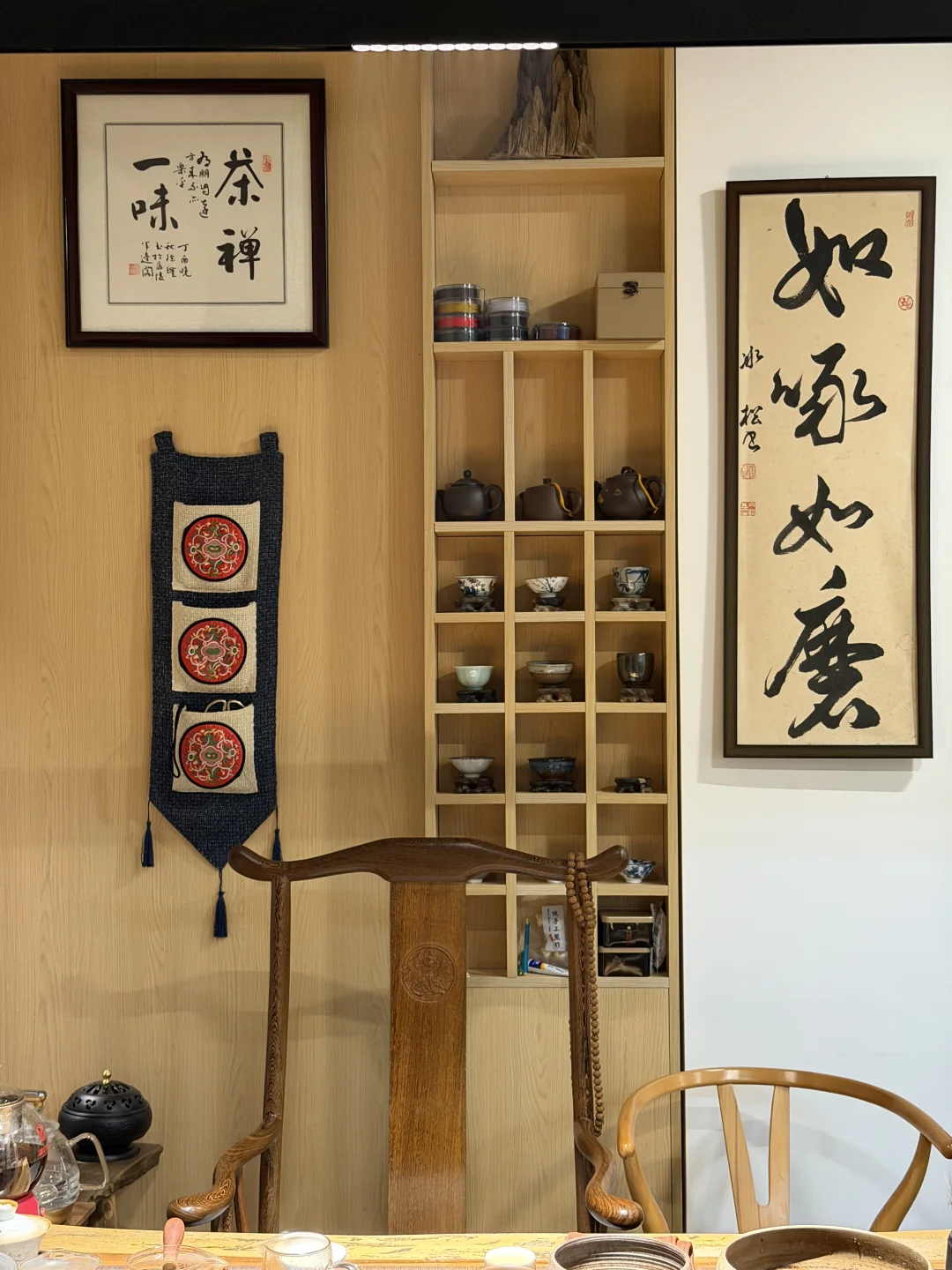 在常德 花几万打造的茶室