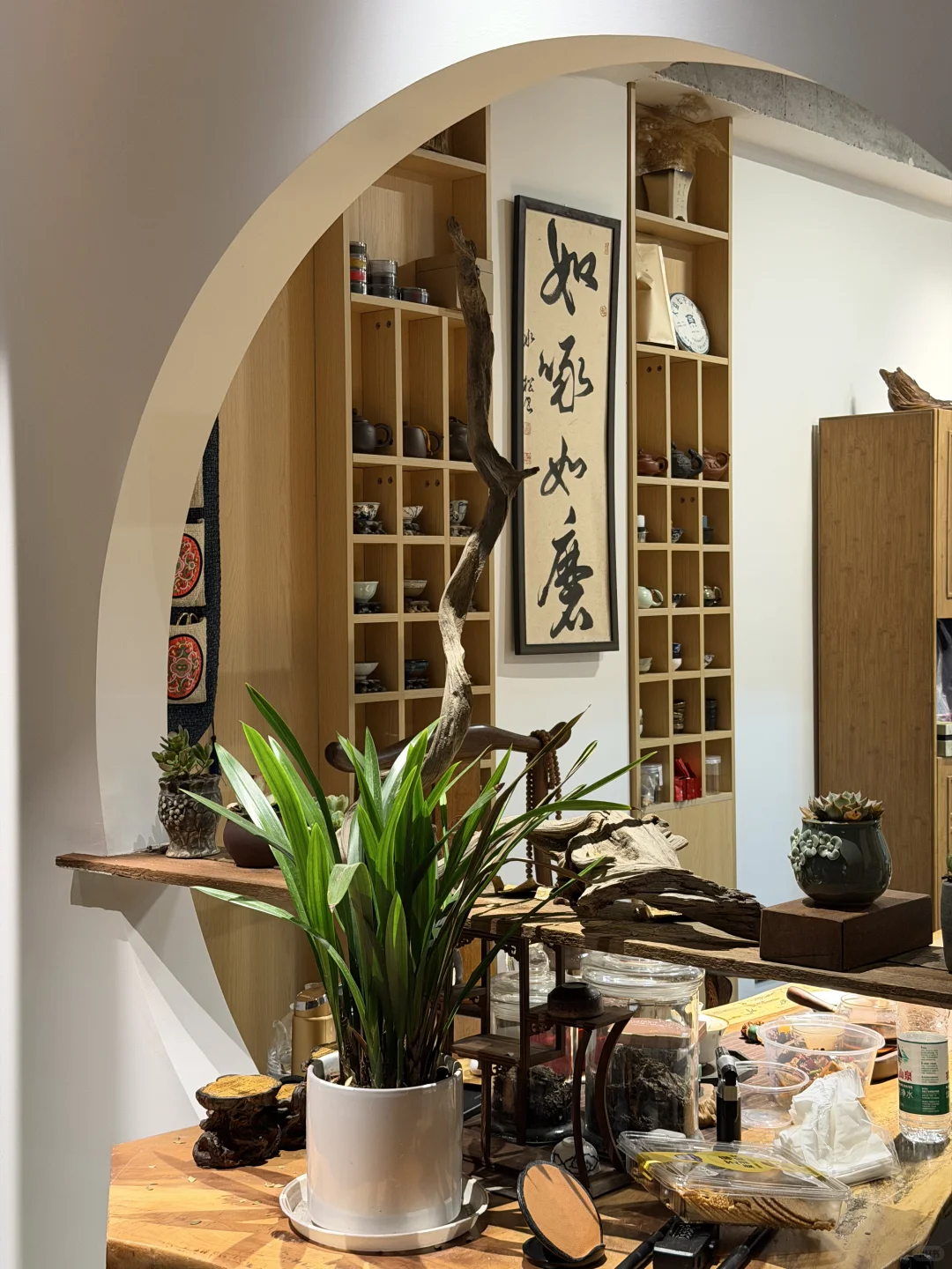 在常德 花几万打造的茶室