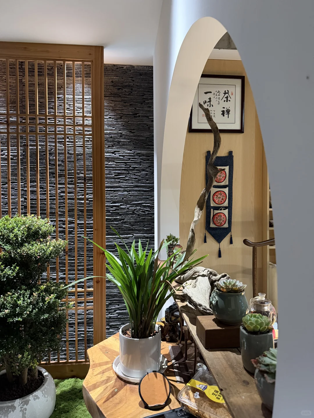 在常德 花几万打造的茶室