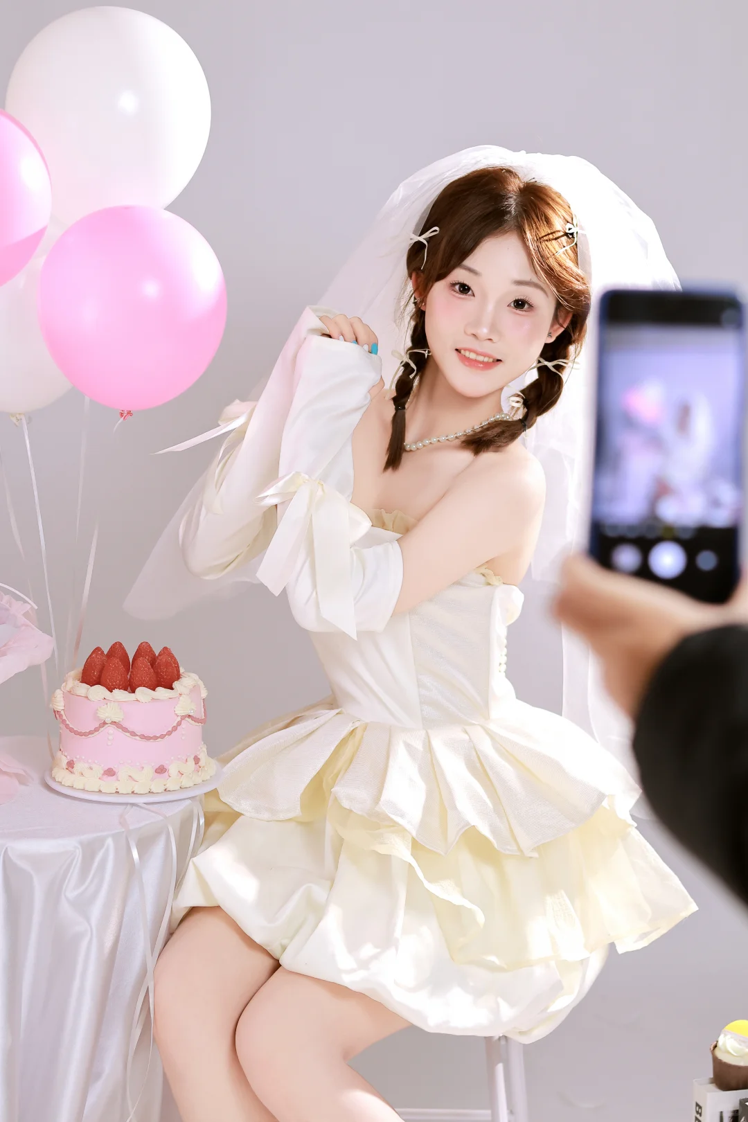 常德生日必拍的🎈照！分不清谁才是小蛋糕了