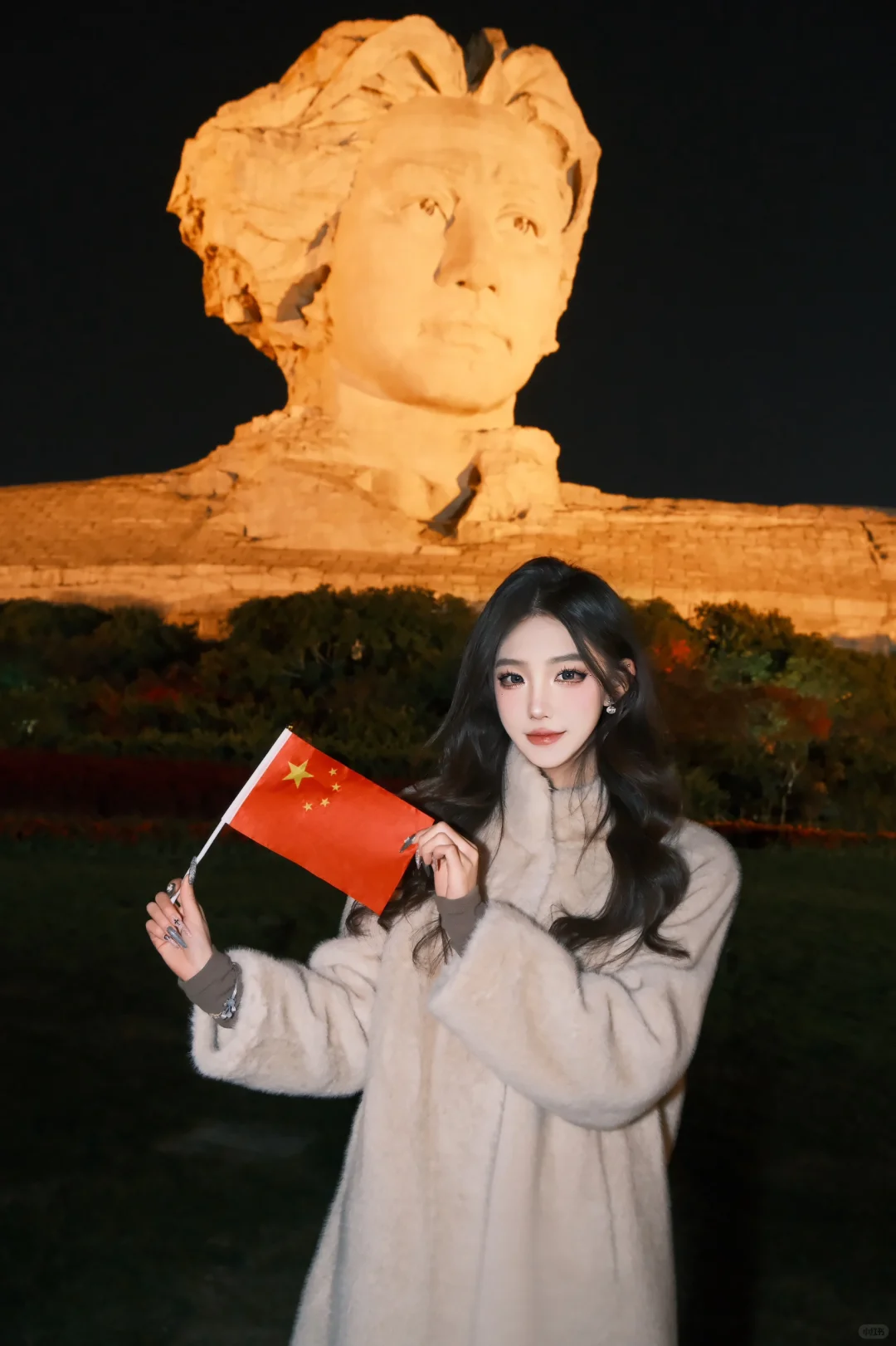 橘子洲最会拍照的富士女摄