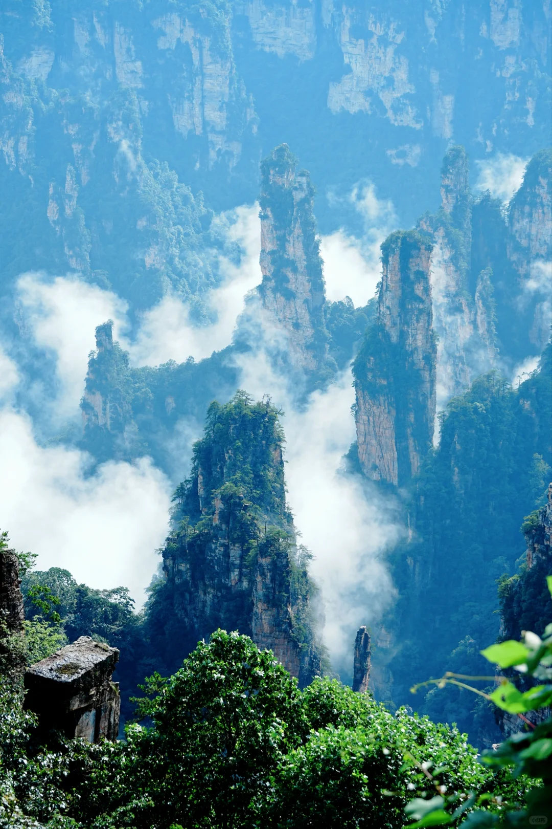 奇峰三千出云，云梦百里藏峰