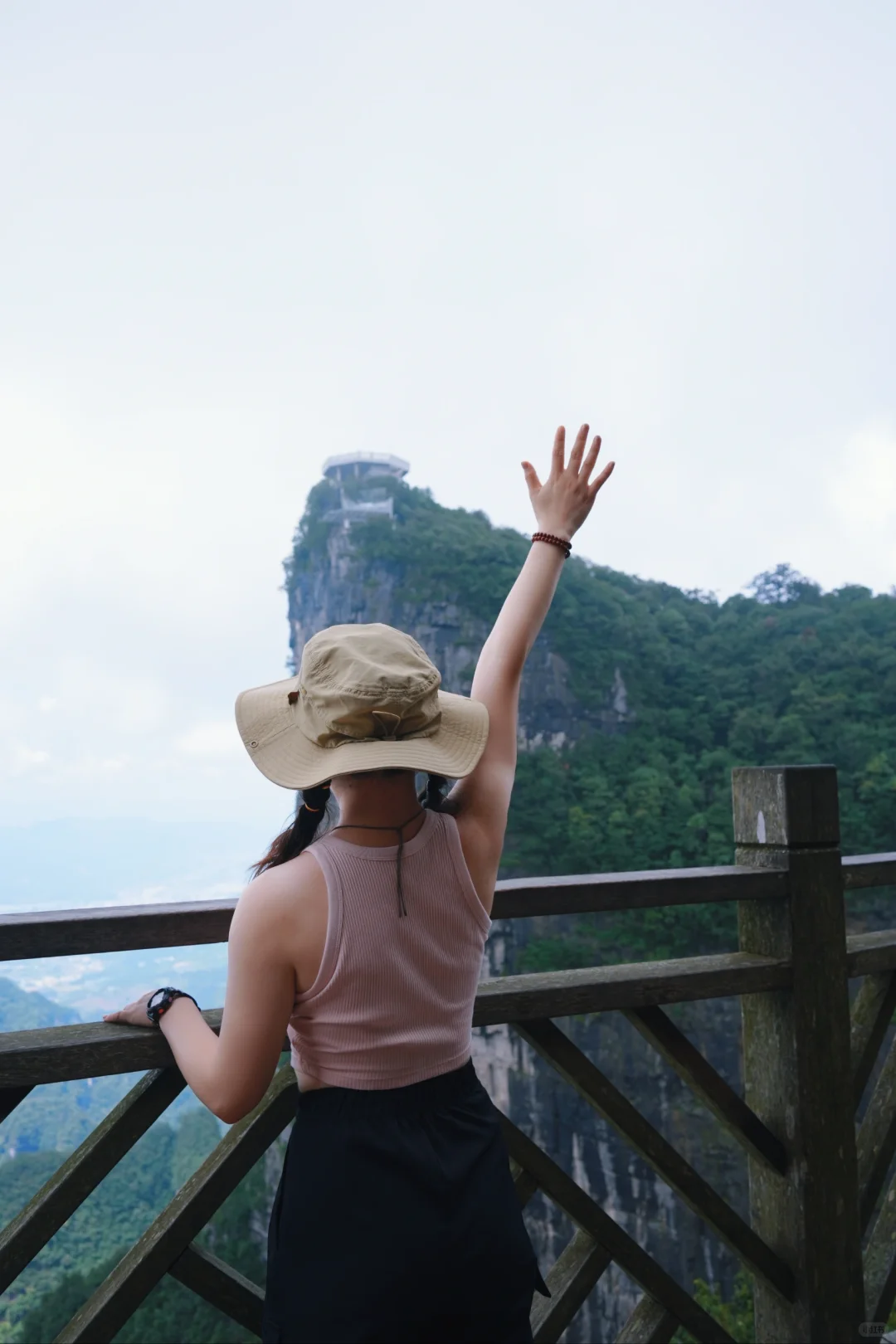 张家界天门山 坐A线索道才能值回票价！！！